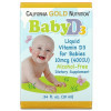 California Gold Nutrition, Детский витамин D3, жидкий витамин D3 для детей, 10 мкг (400 МЕ), 10 мл California Gold Nutrition, Детский витамин D3, жидкий витамин D3 для детей, 10 мкг (400 МЕ), 10 мл