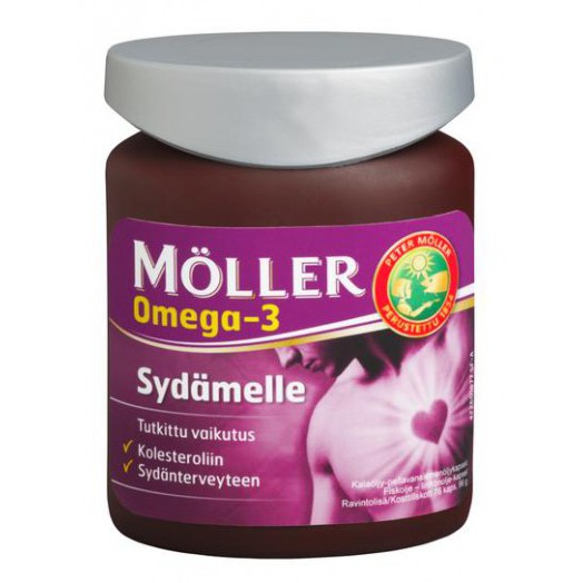 Möller Omega-3 Мёллер Омега-3 капсулы для сердца