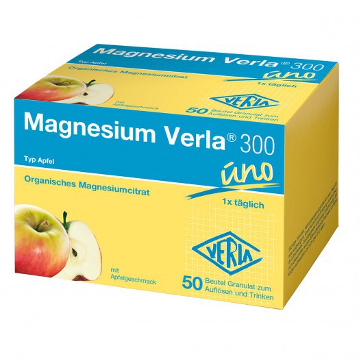 Magnesium Verla 300 Apfel Granulat Магний Верла гранулы вкус яблока,50 шт Magnesium Verla 300 Apfel Granulat Магний Верла гранулы вкус яблока,50 шт
