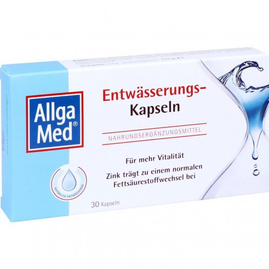 Дренажные капсулы Allga Med Аллга мед ,30 капс