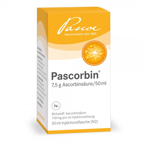 Pascorbin Injektionslösung, Паскорбин, раствор для инъекций, 20х50 мл Pascorbin Injektionslösung, Паскорбин, раствор для инъекций, 20х50 мл