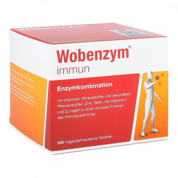 Wobenzym Immun Вобэнзим иммунные таблетки 240 шт