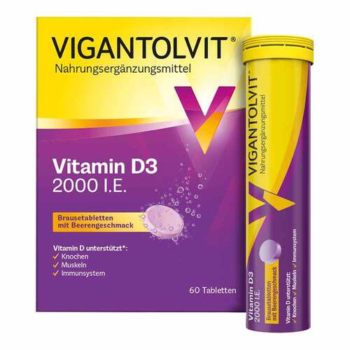 Vigantolvit 2000 I.E. Vitamin D3 Вигантолвит шипучие таблетки,60 шт Vigantolvit 2000 I.E. Vitamin D3 Вигантолвит шипучие таблетки,60 шт