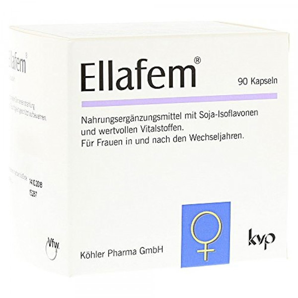 Ellafem Эллафем капсулы при симптомах менопаузы у женщин,90 шт Ellafem Эллафем капсулы при симптомах менопаузы у женщин,90 шт