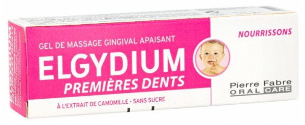 Elgydium First Teeth Beruhigendes Gingival Massage Эльгидиум Успокаивающий массажный гель для десен First Teeth 15 мл