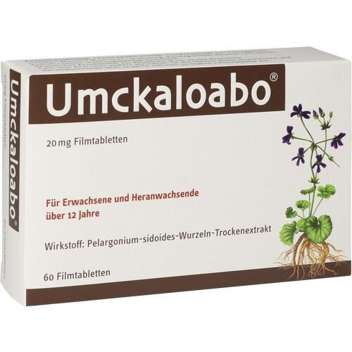 UMCKALOABO 20 mg Filmtabletten Умкалобао 60 таб UMCKALOABO 20 mg Filmtabletten Умкалобао 60 таб
