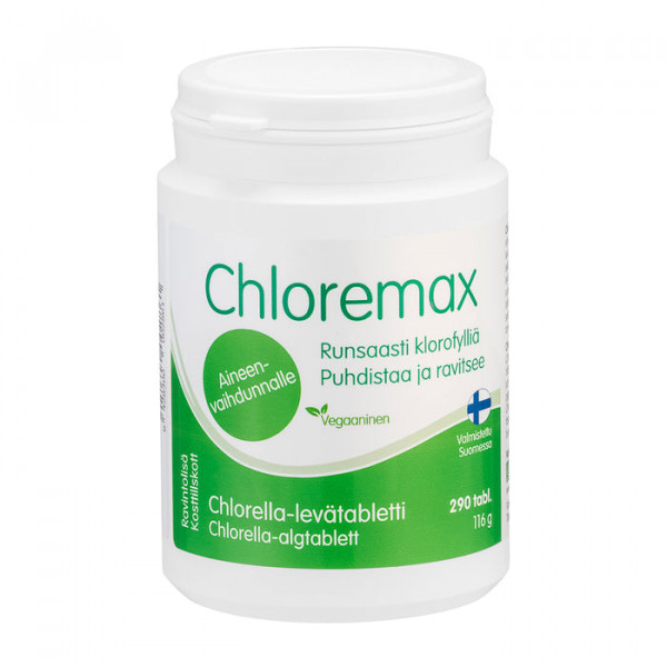 Chloremax Хлоремакс - Водоросли хлорелла таблетки 290 табл Chloremax Хлоремакс - Водоросли хлорелла таблетки 290 табл