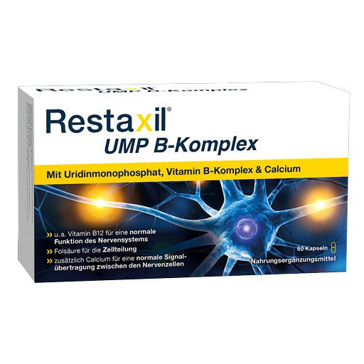 RESTAXIL UMP B-KOMPLEX KAPSELN РЕСТАКСИЛ КАПСУЛЫ ,60 ШТ