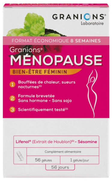 Granions Menopause Гранионс Менопауза 56 капс. Granions Menopause Гранионс Менопауза 56 капс.