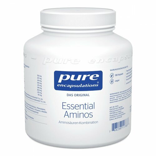 Pure Encapsulations Essential Aminos,180 Stk. Pure Encapsulations незаменимые аминокислоты,180 шт.