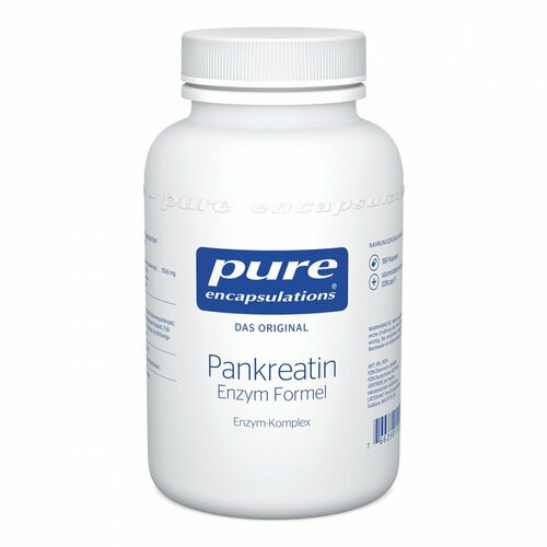 PURE ENCAPSULATIONS PANKREATIN ENZYM FORMEL,180 Stk. ЧИСТЫЕ ИНКАПСУЛЯЦИИ ФОРМУЛА ФЕРМЕНТА ПАНКРЕАТИНА,180 шт.