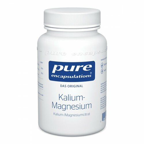PURE ENCAPSULATIONS KALIUM-MAGNESIUM (CITRAT),90 Stk. ЧИСТЫЕ ИНКАПСУЛЯЦИИ КАЛИЙ-МАГНИЙ (ЦИТРАТ),90 шт.