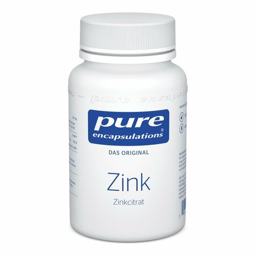 PURE ENCAPSULATIONS ZINK (ZINKCITRAT),180 Stk. ЧИСТЫЙ ЦИНК (ЦИНКЦИТРАТ),180 шт.