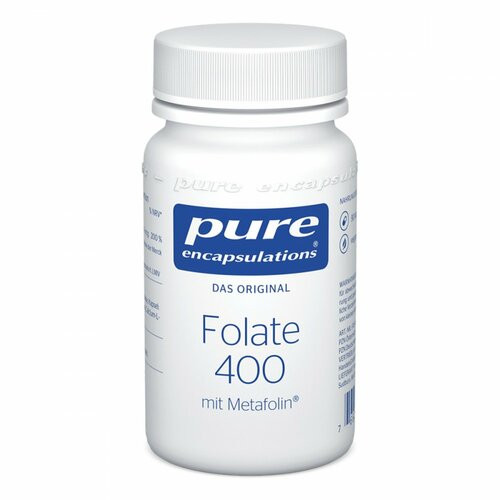 PURE ENCAPSULATIONS FOLATE 400,90 Stk. ЧИСТЫЕ ИНКАПСУЛЯЦИИ ФОЛАТ 400,90 шт.