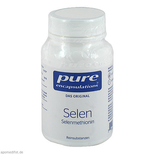 PURE ENCAPSULATIONS SELEN (SELENMETHIONIN),180 Stk. ЧИСТЫЕ ИНКАПСУЛЯЦИИ СЕЛЕНА (СЕЛЕНМЕТИОНИН),180 шт.