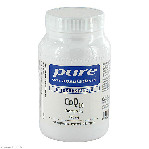 PURE ENCAPSULATIONS COQ10 120MG,120 Stk. ЧИСТЫЕ ИНКАПСУЛЯЦИИ COQ10 120 мг,120 шт.