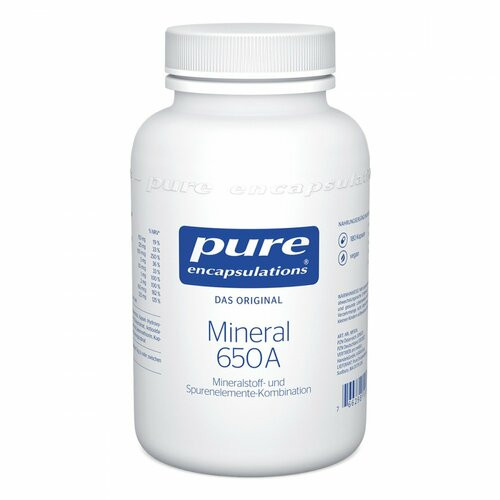 PURE ENCAPSULATIONS MINERAL 650A,180 Stk. ЧИСТЫЕ ИНКАПСУЛЯЦИИ МИНЕРАЛ 650А,180 шт.