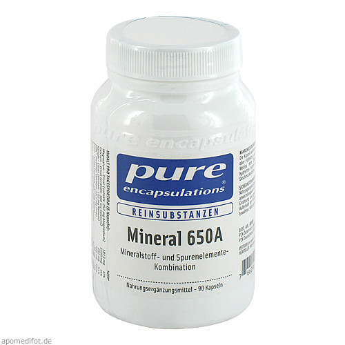 PURE ENCAPSULATIONS MINERAL 650A,90 Stk. ЧИСТЫЕ ИНКАПСУЛЯЦИИ МИНЕРАЛ 650А,90 шт.