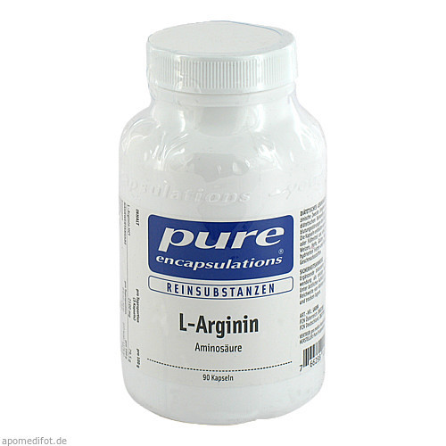 Pure Encapsulations L-Arginin,90 Stk. Чистые инкапсуляции L-аргинина,90 шт.