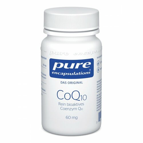 PURE ENCAPSULATIONS COQ10 60MG,30 Stk. ЧИСТЫЕ ИНКАПСУЛЯЦИИ COQ10 60 мг,30 шт.