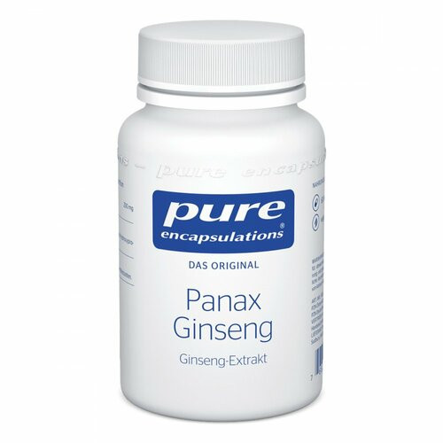 PURE ENCAPSULATIONS PANAX GINSENG,60 Stk. ЧИСТЫЕ КАПСУЛЯЦИИ PANAX GINSENG,60 шт.