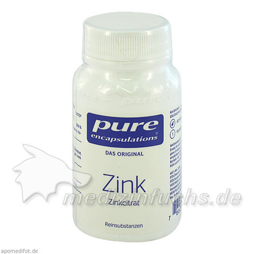 Pure Encapsulations Zinkcitrat Kapseln,60 Stk. Чистые инкапсуляции Капсулы цитрата цинка,60 шт.