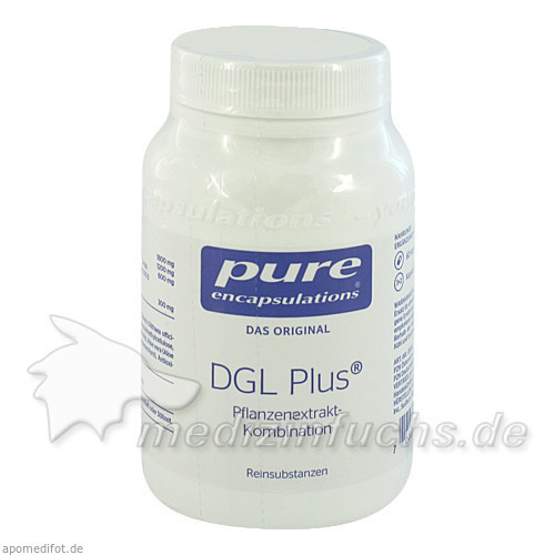 Pure encapsulations Kapseln DGL Plus,60 Stk. Чистые инкапсуляционные капсулы DGL Plus,60 шт.