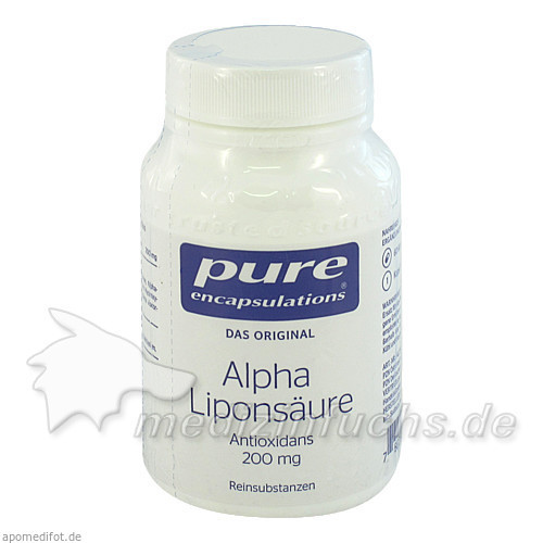 Pure encapsulations Kapseln Alpha Lip 200mg,60 Stk. Чистые инкапсуляции капсулы Альфа Лип 200мг,60 шт.
