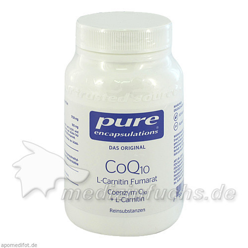 Pure encapsulations Kapseln Q10 L-Carnitin Fumarat,60 Stk. Чистые инкапсуляционные капсулы Q10 L-карнитин фумарат,60 шт.