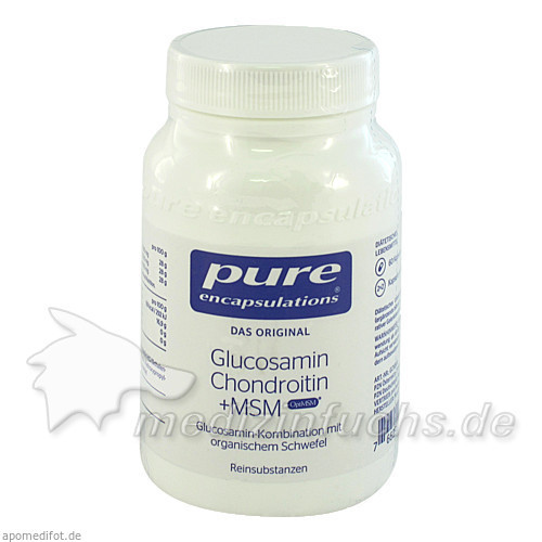 Pure encapsulations Kapseln Glucosamin+Chondroitin+MSM,60 Stk. Чистые капсулы капсулы Глюкозамин+Хондроитин+МСМ,60 шт.