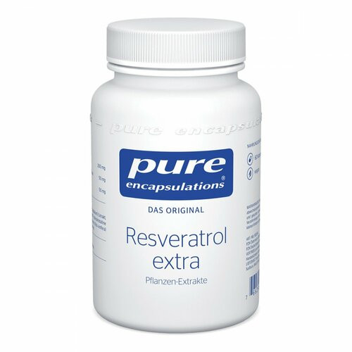 PURE ENCAPSULATIONS RESVERATROL EXTRA,60 Stk. ЧИСТЫЕ ИНКАПСУЛЯЦИИ РЕСВЕРАТРОЛ ЭКСТРА,60 шт.