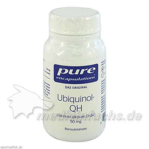 Pure encapsulations Kapseln Ubiquinol-qh50mg,60 Stk. Чистые капсулы Капсельн Убихинол-qh50мг,60 шт.