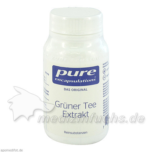Pure encapsulations Kapseln Gr?ner Tee Extrakt,60 Stk. Чистые капсулы, капсулы, экстракт зеленого чая,60 шт.