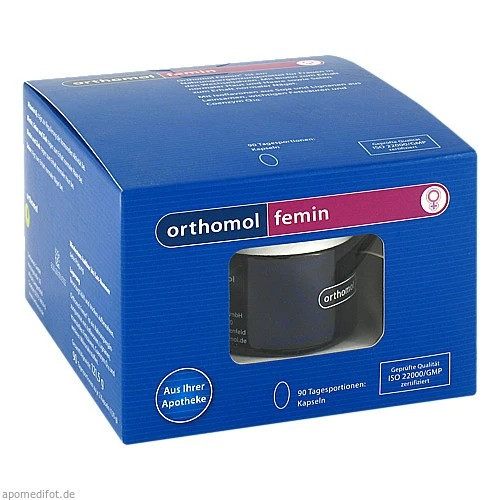 ORTHOMOL FEMIN ОРТОМОЛ ФЕМИН, 60 шт ORTHOMOL FEMIN ОРТОМОЛ ФЕМИН, 60 шт