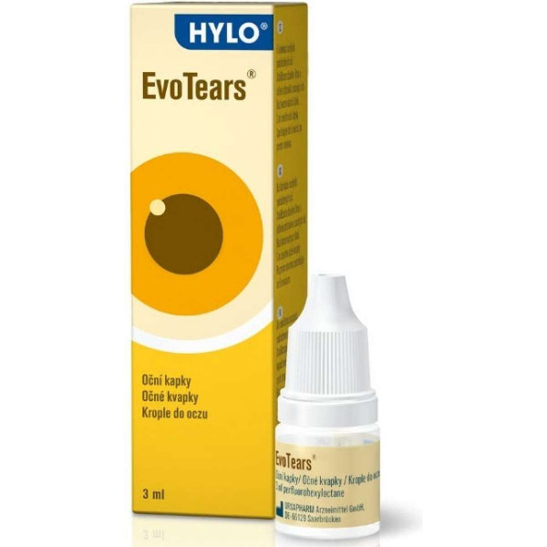 EvoTears Omega Эвотирс капли от очень сильной сухости глаз,3 мл
