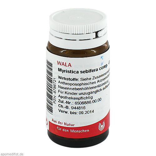 MYRISTICA SEBIFERA COMP,20 g МИРИСТИКА СЕБИФЕРА КОМП.,20 г MYRISTICA SEBIFERA COMP,20 g МИРИСТИКА СЕБИФЕРА КОМП.,20 г
