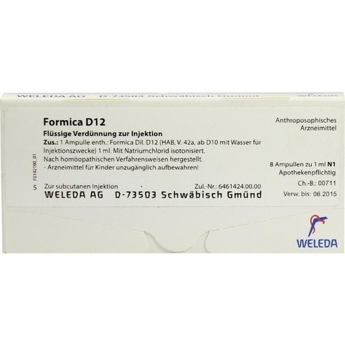FORMICA D12,8x1 ml АНТ Д12,8x1 мл FORMICA D12,8x1 ml АНТ Д12,8x1 мл