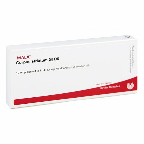 CORPUS STRIATUM GL D 8,10x1 ml СТРОИТЕЛЬНОЕ ТЕЛО GL D 8,10x1 мл CORPUS STRIATUM GL D 8,10x1 ml СТРОИТЕЛЬНОЕ ТЕЛО GL D 8,10x1 мл