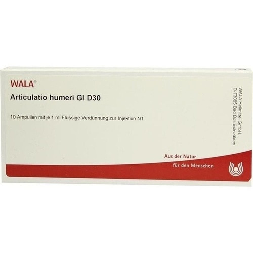 ARTICULATIO HUMERI GL D30,10x1 ml GL D30 ПЛЕЧЕВОЙ СУСТАВ,10x1 мл ARTICULATIO HUMERI GL D30,10x1 ml GL D30 ПЛЕЧЕВОЙ СУСТАВ,10x1 мл