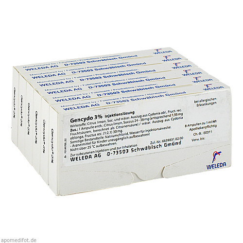 GENCYDO 3%,48x1 ml ГЕНСИДО 3%,48x1 мл