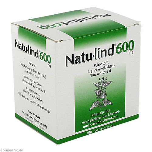 Natulind 600mg,100 Stk. Натулинд 600мг,100 шт. Natulind 600mg,100 Stk. Натулинд 600мг,100 шт.