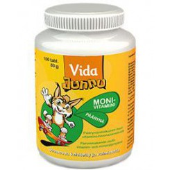 Vida Junnu Мультивитаминная жевательная таблетка со вкусом груши 100 таблеток Vida Junnu Мультивитаминная жевательная таблетка со вкусом груши 100 таблеток