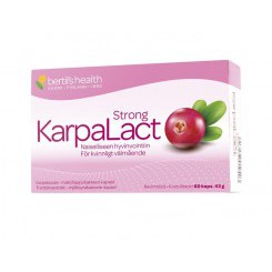 Bertil's Health KarpaLact Strong  Бертилс Хэлс карпалакт 60 таблеток