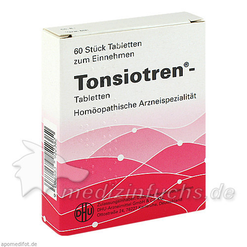 DHU Tonsiotren®,60 Stk. ДХУ Тонсиотрен®,60 шт. DHU Tonsiotren®,60 Stk. ДХУ Тонсиотрен®,60 шт.