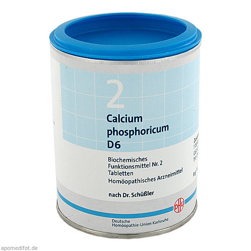 BIOCHEMIE DHU 2 CALCIUM PHOSPHORICUM D 6,1000 Stk. БИОХИМИЯ DHU 2 КАЛЬЦИЯ ФОСФОРИКУМ D 6,1000 шт.