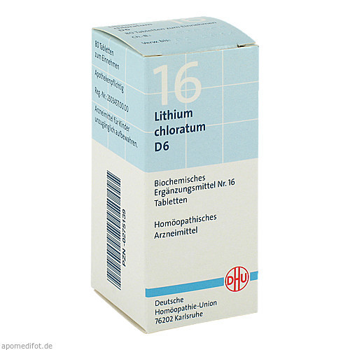 BIOCHEMIE DHU 16 LITHIUM CHLORATUM D 6,80 Stk. БИОХИМИЯ DHU 16 ЛИТИЙ ХЛОРАТУМ D 6,80 шт. BIOCHEMIE DHU 16 LITHIUM CHLORATUM D 6,80 Stk. БИОХИМИЯ DHU 16 ЛИТИЙ ХЛОРАТУМ D 6,80 шт.