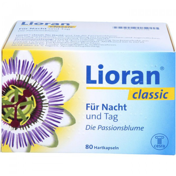 LIORAN classic на ночь и день, страстоцвет HKP* 80 штук LIORAN classic на ночь и день, страстоцвет HKP* 80 штук