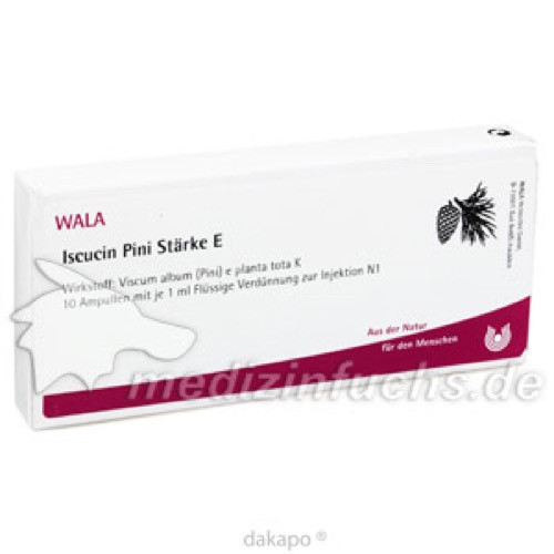 ISCUCIN PINI STAERKE E,10x1 ml ISCUCIN PINI STAERKE E,10x1 мл ISCUCIN PINI STAERKE E,10x1 ml ISCUCIN PINI STAERKE E,10x1 мл