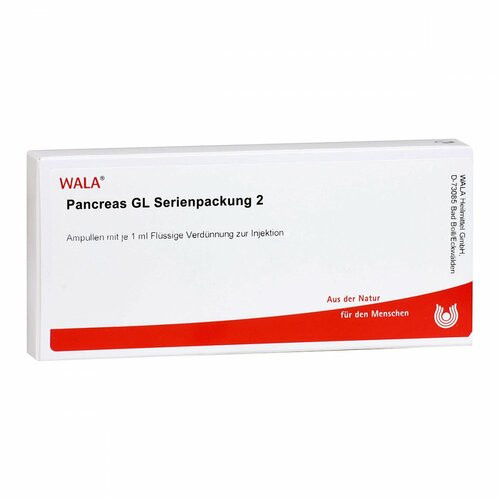 Pancreas Gl Serienpackung II,10x1 ml Pancreas Gl Series Pack II,10x1 мл Pancreas Gl Serienpackung II,10x1 ml Pancreas Gl Series Pack II,10x1 мл