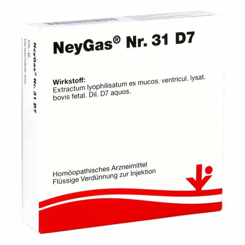 NeyGas Nr. 31 D7,5x2 ml NeyGas Nr. 31 D7,5x2 мл